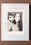Platinum print with Silver  - Size 2  Medium